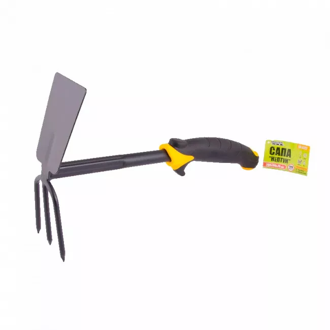 Тяпка MASTER TOOL "Нептун" з пластиковою ручкою та TPR покриттям 280*190*70 мм (14-6172)