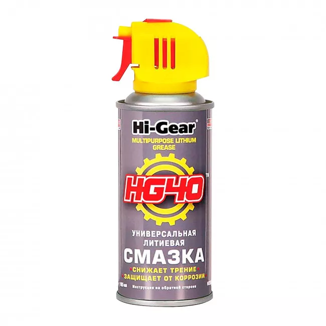 Универсальная литиевая смазка HI-GEAR 185мл (HG5504) Универсальная литиевая смазка HI-GEAR 185мл (HG5504)
