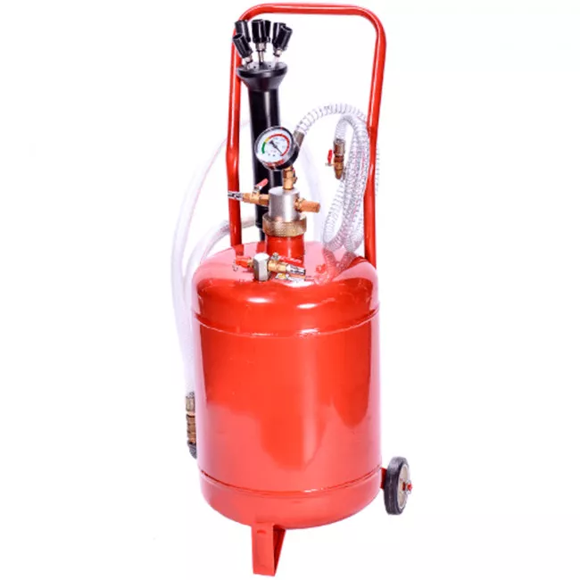 Установка для вакуумной откачки масла GI KRAFT 24л (B24V)