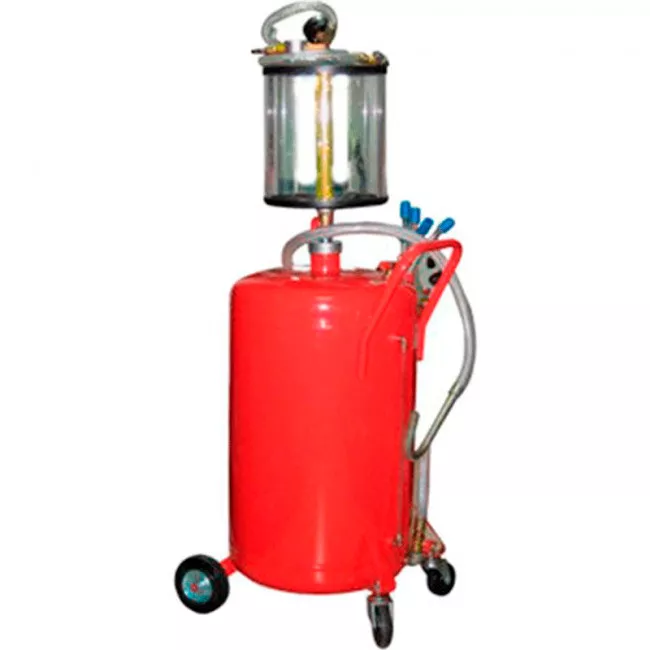 Установка для вакуумной откачки масла с мерной колбой GI KRAFT 80л (B8010KV) Установка для вакуумной откачки масла с мерной колбой GI KRAFT 80л (B8010KV)
