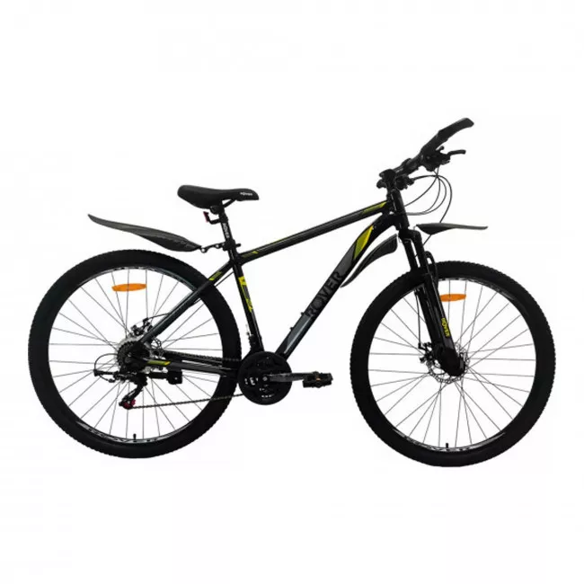 Велосипед ROVER X70 AIR 29*18" black-yellow (748128)
