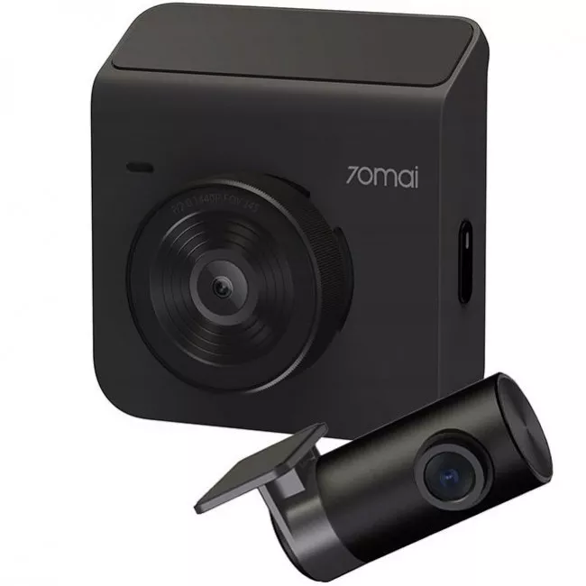 Видеорегистратор Xiaomi 70mai A400 Dash Cam Gray + Midrive RC09 (776407)