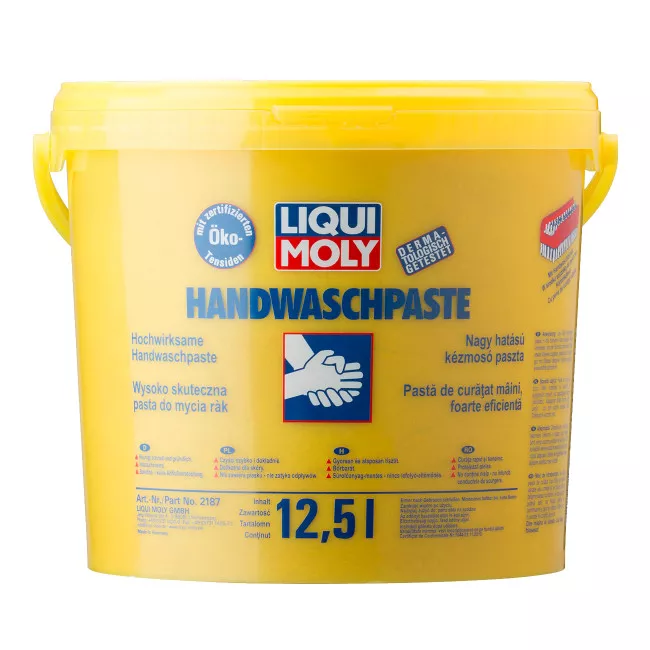 Высокоэффективная паста для мытья рук Liqui Moly Handwaschpaste 12,5 л (2187) Высокоэффективная паста для мытья рук Liqui Moly Handwaschpaste 12,5 л (2187)