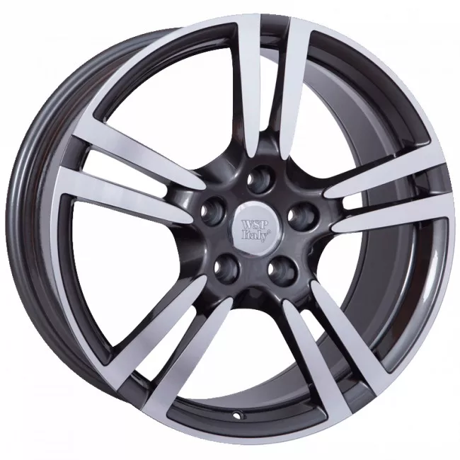 WSP ITALY W1054 SATURN (20 9 5x130 60 71,6) ANTHRACITE POLISHED