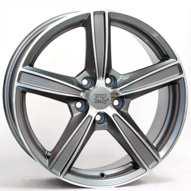 WSP ITALY W1254 LIMA VL54 (19 8 5x108 49 63,4) ANTHRACITE POLISHED