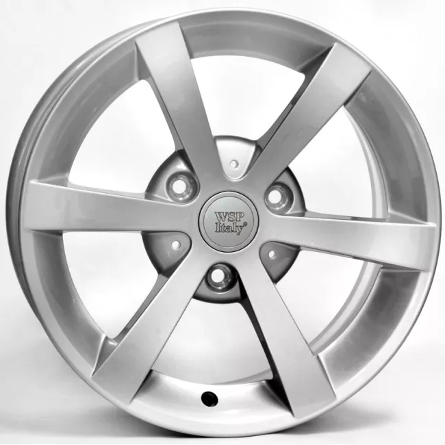 Диск W150 VALENCIA 4X98 6,5x16 ET45 58,1 SILVER POLISHED