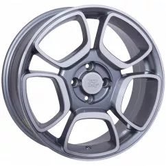 WSP ITALY W157 FORIO (R17 7 4X100 37 56,6) ANTHRACITE POLISHED