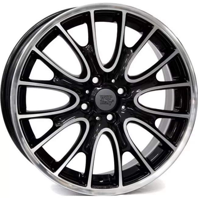 WSP ITALY W1653 RIVERS (R18 7 4x100 52 56,1) GLOSSY BLACK