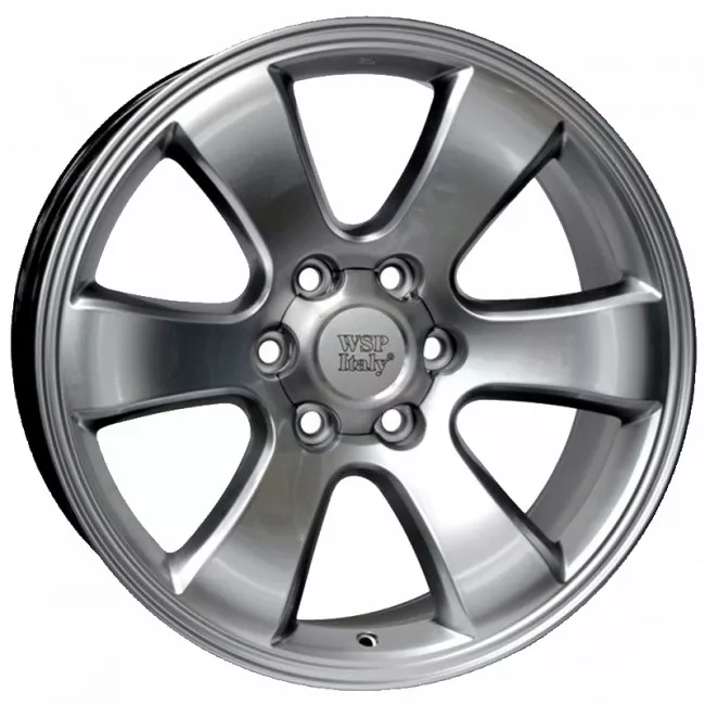 WSP ITALY W1707 YOKOHAMA PRADO (20 9,5 6x139,7 30 106,1) HYPER SILVER