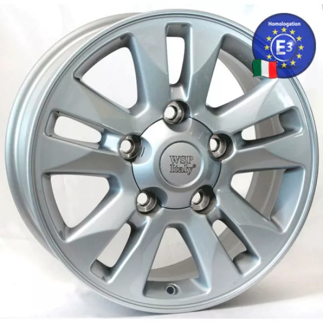 WSP Italy W1758 JEDDAH (R17 8 5X150 ET60 110,1) SILVER