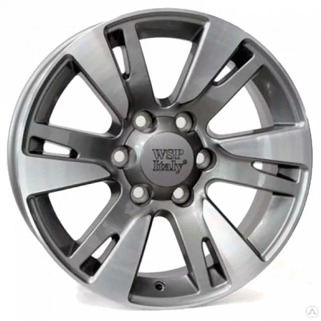 WSP ITALY W1765 VENERE (18 7,5 6x139,7 25 106,1) HYPER SILVER WSP ITALY W1765 VENERE (18 7,5 6x139,7 25 106,1) HYPER SILVER