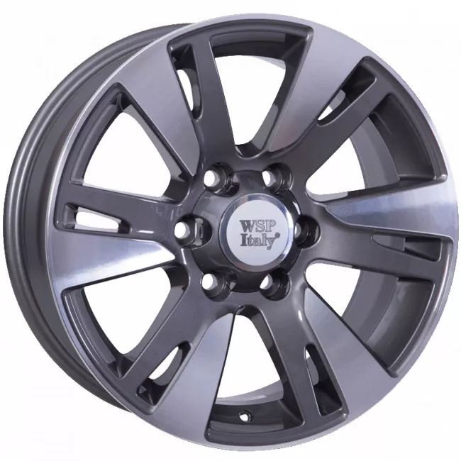 WSP ITALY W1765 VENERE (20 9,5 6x139,7 20 106,1) ANTHRACITE POLISHED