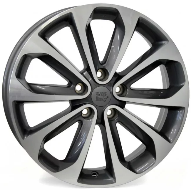 WSP ITALY W1855 VULTURE (R17 6,5 5x114,3 40 66,1) ANTHRACITE POLISHED