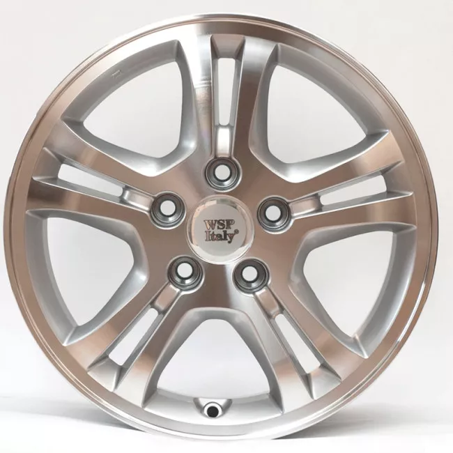 WSP ITALY W2403 SALERNO HO03 (R16 6.5 5X114,3 45 64,1) SILVER POLISHED