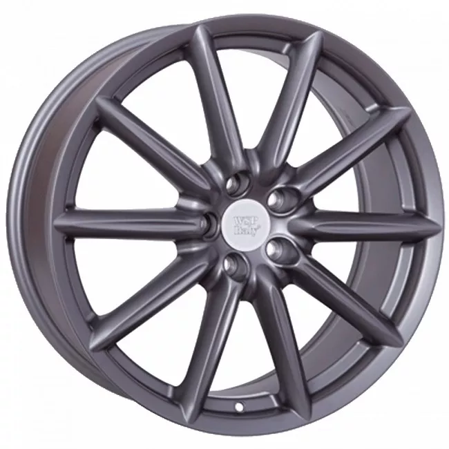 WSP ITALY W2510 ZEFIRO (18 7,5 5x115 41 70,2) MATT GUN METAL POLISHED