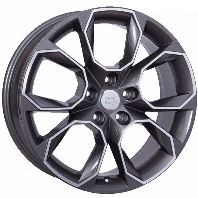 WSP ITALY W3504 KIEV (18 7,5 5x112 46 57,1) ANTHRACITE POLISHED