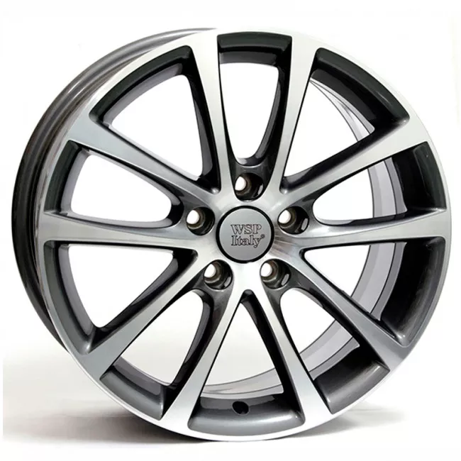 WSP ITALY W454 EOS Riace (R18 8 5X112 40 57,1) ANTHRACITE POLISHED