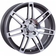 Диск W554 S8 COSMA 5X112 8x18 ET45 57,1 ANTHRACITE POLISHED