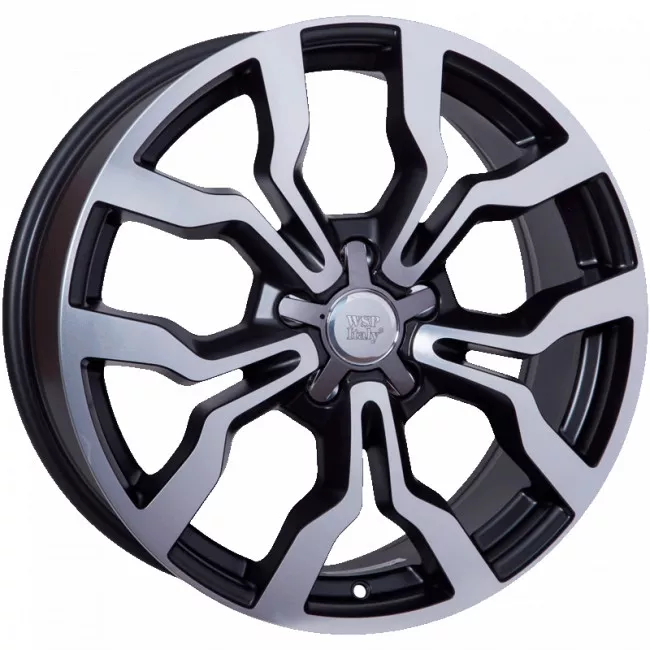 WSP ITALY W565 MEDEA (20 9 5x112 38 57,1) DULL BLACK POLISHED