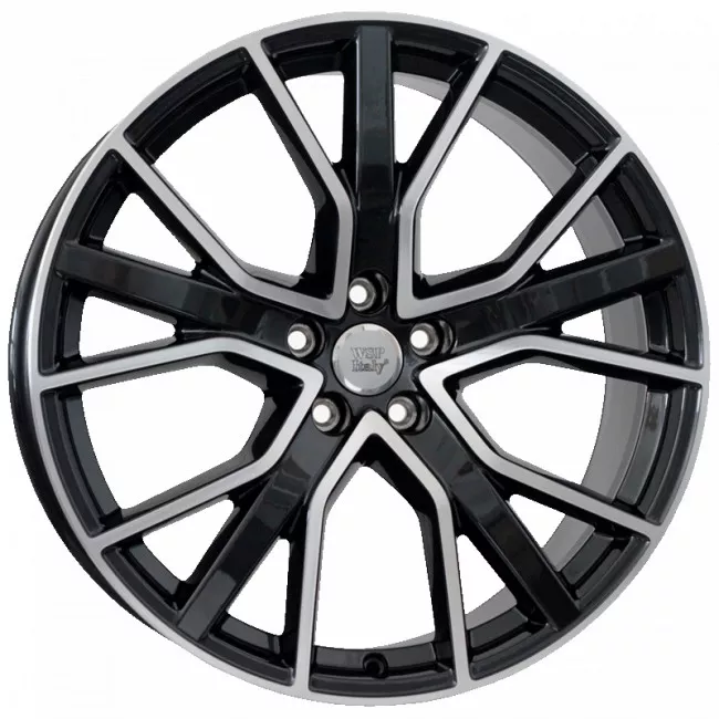 WSP ITALY  W571 ALICUDI (R20 9 5X112 37 66,6) GLOSSY BLACK POLISHED