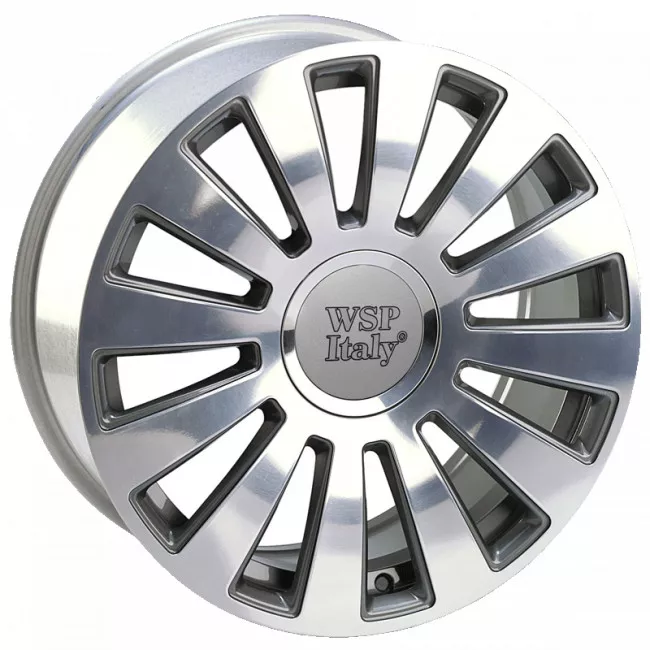 WSP ITALY W663 Glazgo (R18 8 5X120 15 74,1) ANTHRACITE POLISHED