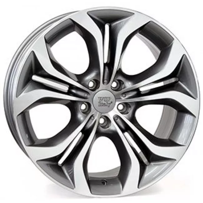 WSP ITALY W674 AURA (R19 9 5x120 37 74,1) ANTHRACITE POLISHED