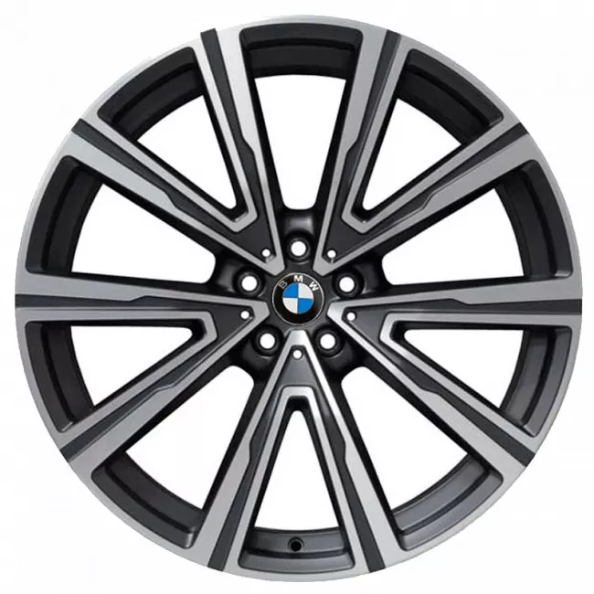 WSP ITALY W686 FIRE (R22 9.5 5X112 37 66,5) MATT GUN METAL POLISHED
