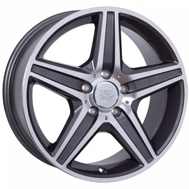 WSP ITALY W758 AMG CAPRI (18 8,5 5x112 30 66,6) ANTHRACITE POLISHED