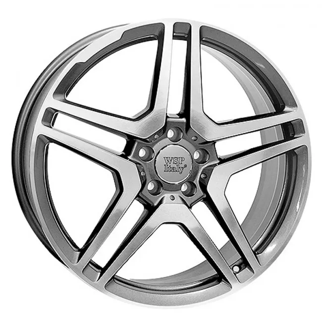 WSP ITALY W759 AMG Vesuvio (R19 9.5 5X112 43 66,6) ANTHRACITE POLISHED