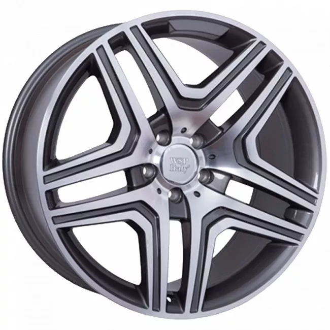 WSP ITALY W766 AMG NERO (19 8,5 5x112 60 66,6) ANTHRACITE POLISHED