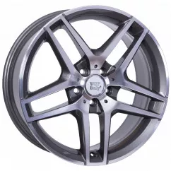 WSP ITALY W771 ENEA (R19 8 5X112 43,5 66,6) ANTHRACITE POLISHED