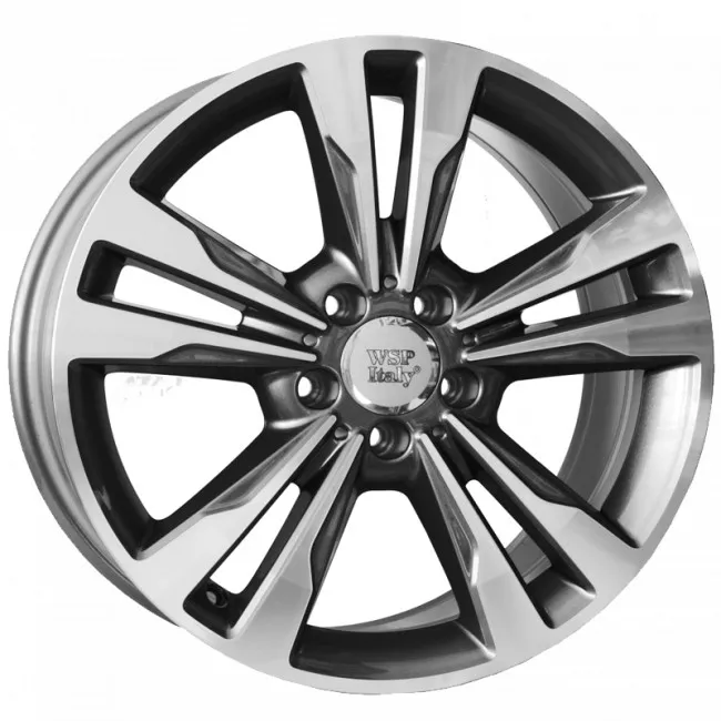 Диск W772 APOLLO 5X112 7,5x17 ET45 66,6 ANTHRACITE POLISHED