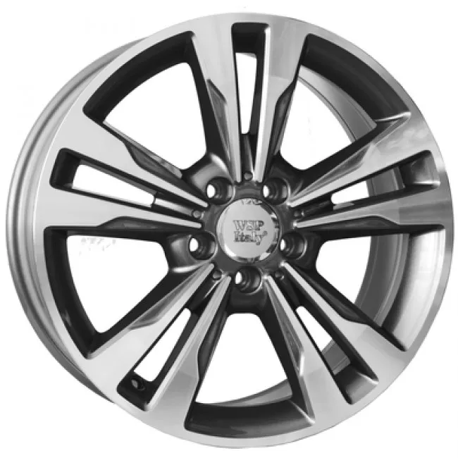WSP ITALY W772 APOLLO (R18 7,5 5x112 52 66,6) ANTHRACITE POLISHED