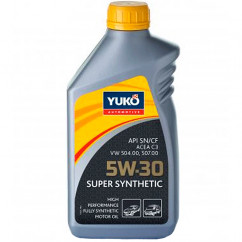 Yuko Моторное масло SUPER SYNTHETIC С3 5W-30 1л (4820070245653)