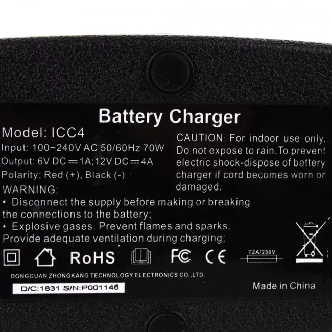 Зарядное для аккумуляторов Smartbuster ICC4 (182692)