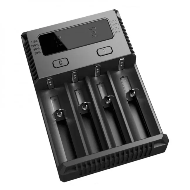 Зарядное устройство Nitecore NEW i4 четырехканальное (6-1004-new) Зарядное устройство Nitecore NEW i4 четырехканальное (6-1004-new)