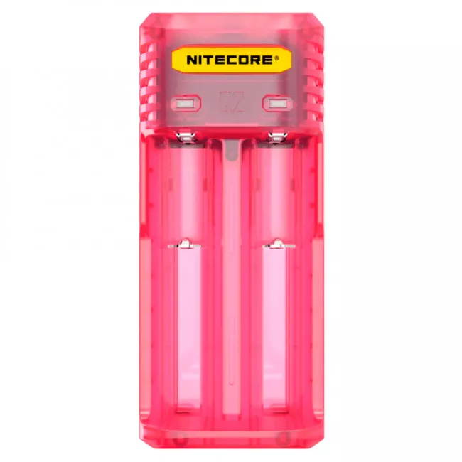 Зарядное устройство Nitecore Q2 двухканальное, розовое (6-1278-pink)