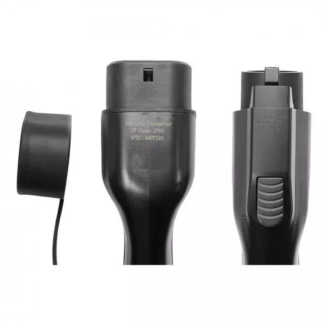 Зарядный кабель HiSmart для электромобилей Type 1 - Type 2, 32A, 7.2кВт, 1 фазный, 5м (EV200009)