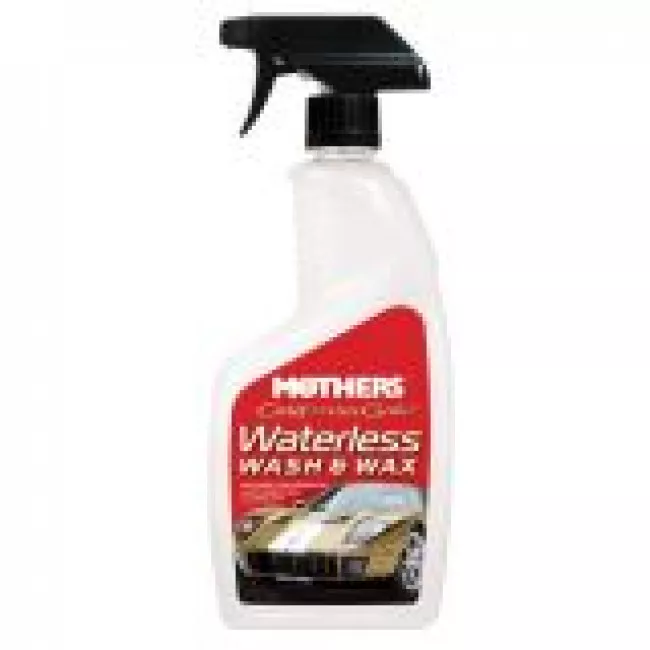 Защитный полимер и мойка без воды 2в1 Mothers California Gold Wash & Wax (США) 710 мл (MS05644)