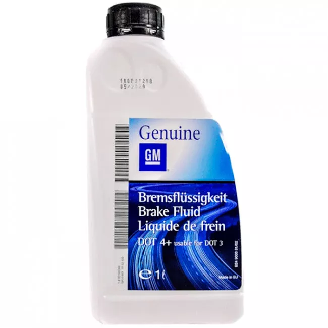 Тормозная жидкость General Motors Brake Fluid DOT 41л (1942422) Тормозная жидкость General Motors Brake Fluid DOT 41л (1942422)
