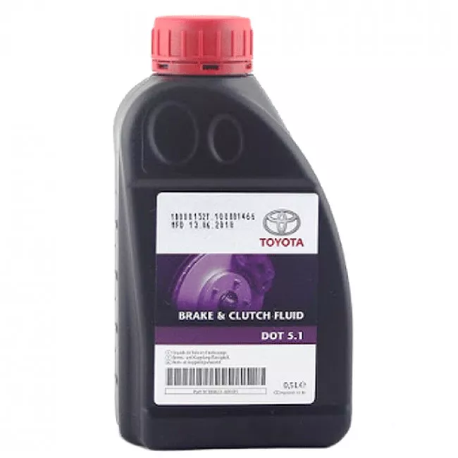 Тормозная жидкость Toyota Brake & Clutch Fluid DOT 5.1 0,5л (0882380005)