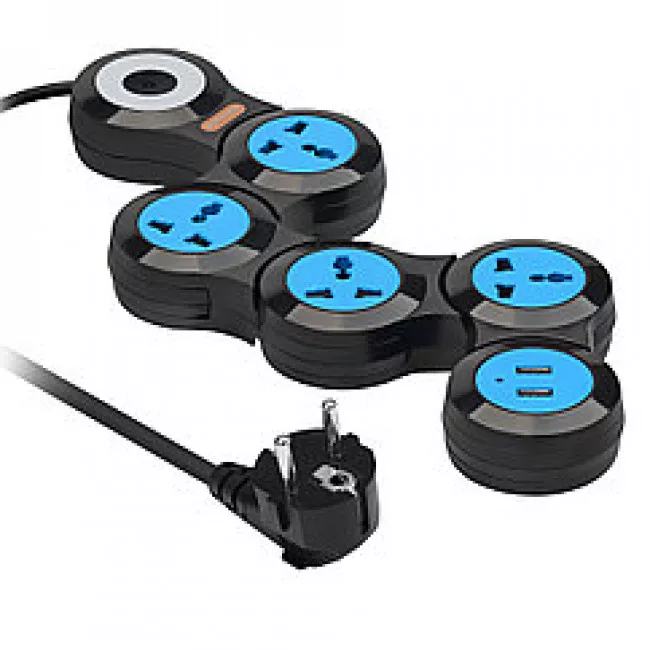 027975 Зарядний пристрій POWERSTRIP-2 Black