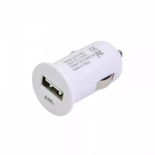 Автомобильное зарядное устройство HENCA USB 5.0V/1000mA (838065)