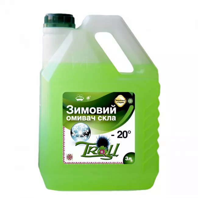 001013 Незамерзающая жидкость в бачок стеклоомывателя (-20) 3Л