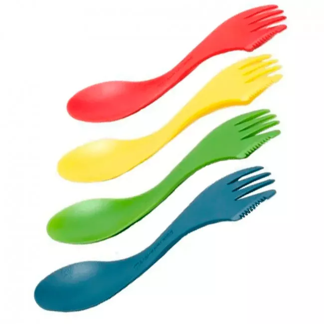 3 в 1 - ложка + вилка + нож LIGHT MY FIRE Spork Outdoor (4 предмета) (113-1006)
