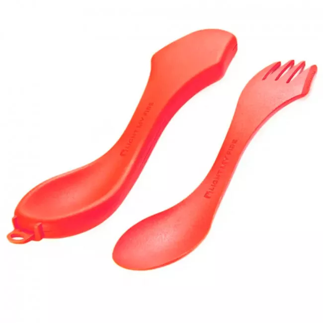3 в 1 - ложка + вилка + нож LIGHT MY FIRE SporkCase pin-pack, красная, в кейсе (113-1013-3) 3 в 1 - ложка + вилка + нож LIGHT MY FIRE SporkCase pin-pack, красная, в кейсе (113-1013-3)