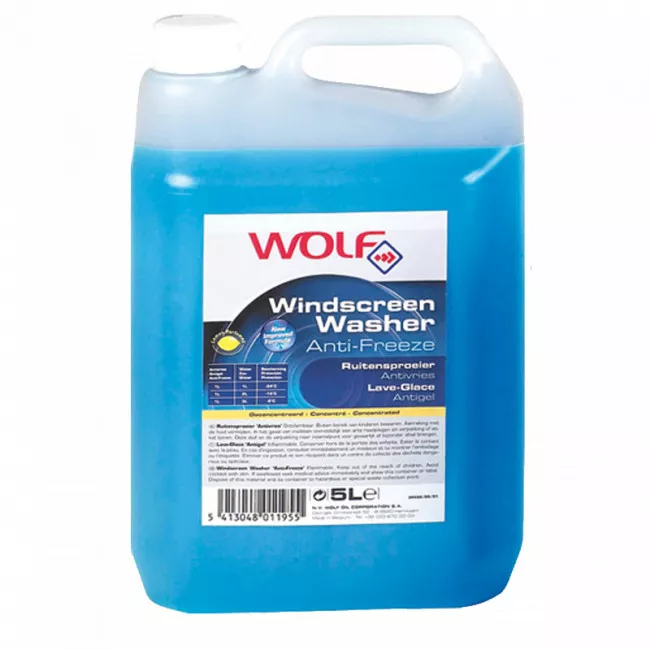 Омыватель стекла Wolf Oil -22°C 5л