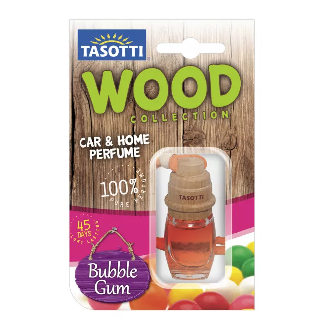 Ароматизатор "пробковый" TASOTTI "Wood" Bubble gum 7 мл (111319)