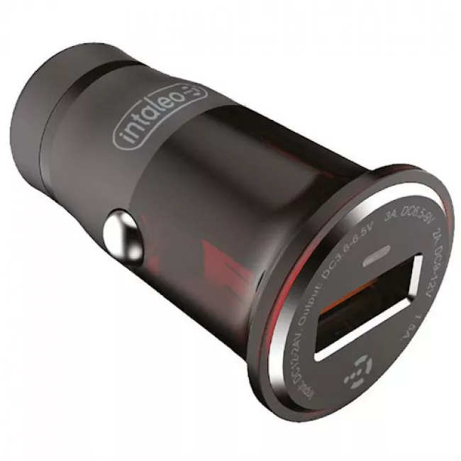 Автомобильное зарядное устройство INTALEO CCGQ31 (1USB3,0A) (чорний)