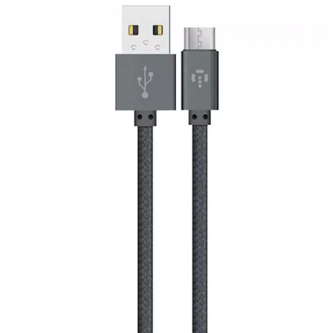 Кабель синхронізації INTALEO CBGNYM2 Micro USB 2м (сірий) (477683)